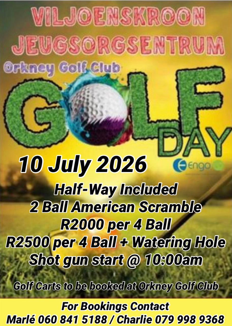 Viljoenskroon Child and Youth Care Centre Golf Day