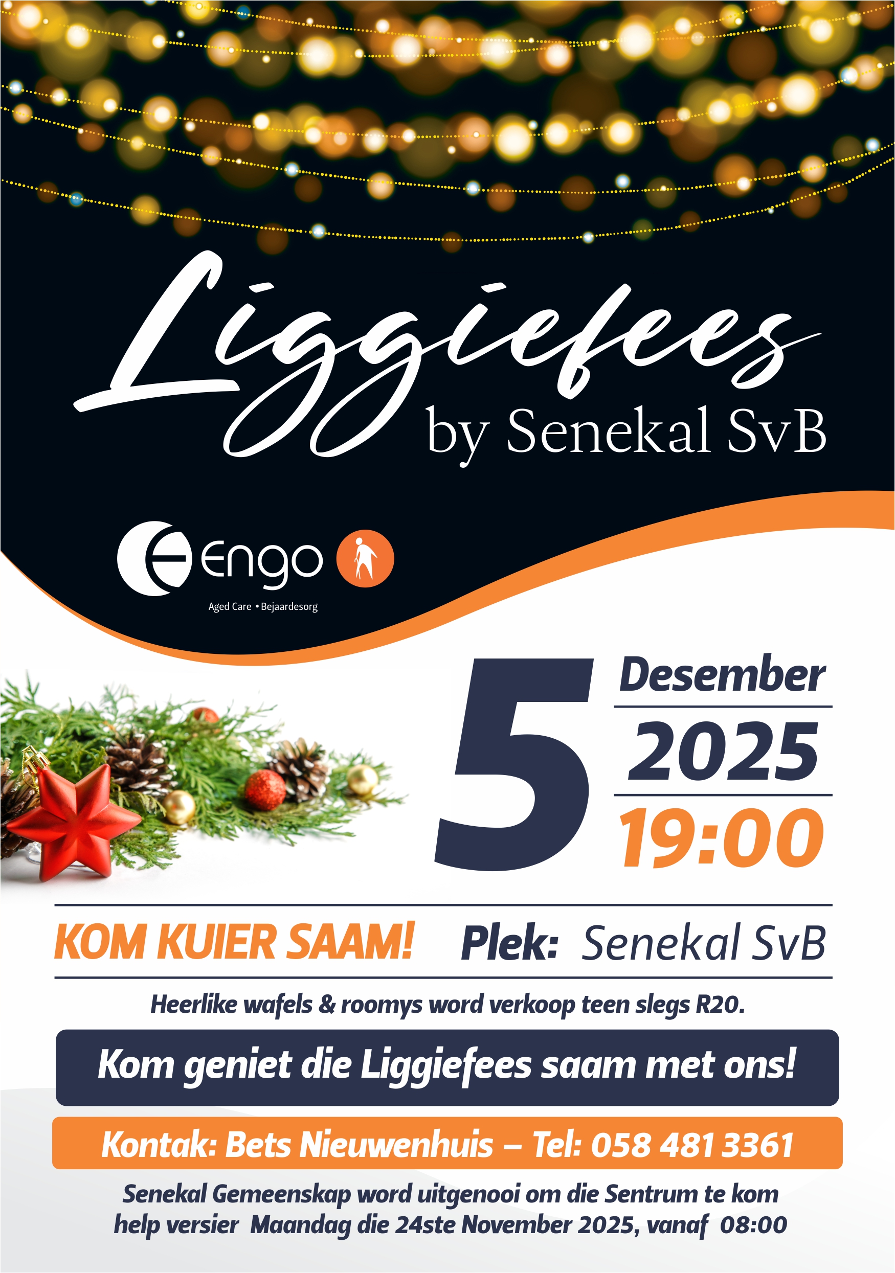 Liggiefees | Senekal Sentrum vir Bejaardes