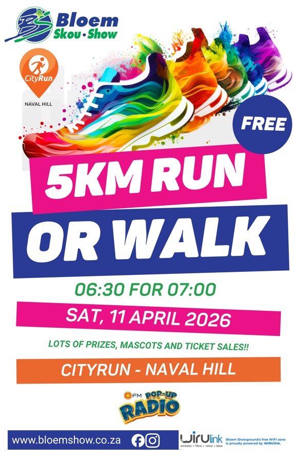 5KM Hardloop of Stap